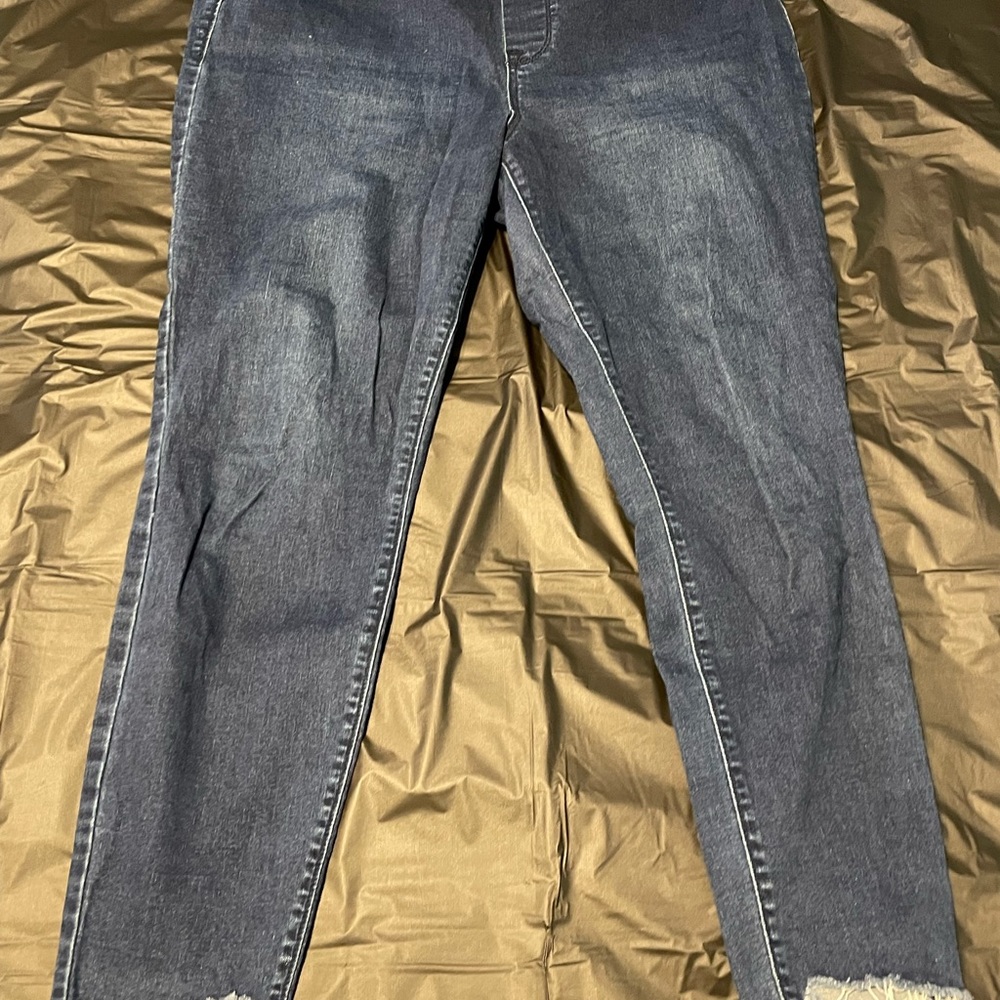Old navy rockstar jeggings, denim, size 16